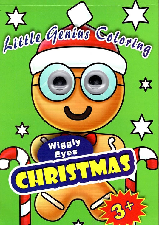 Vision.St Little Genius - Christmas Holiday - Wiggly Eyes Coloring Book v1