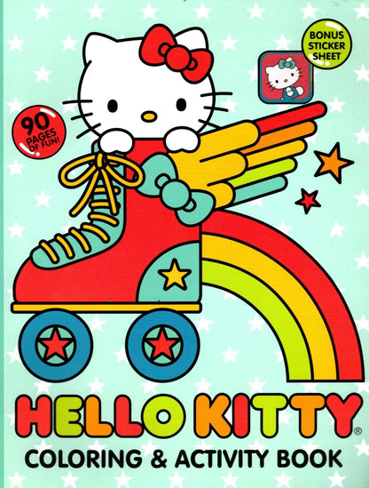 Hello Kitty - Coloring & Activity Book Bonus Sticker Sheet