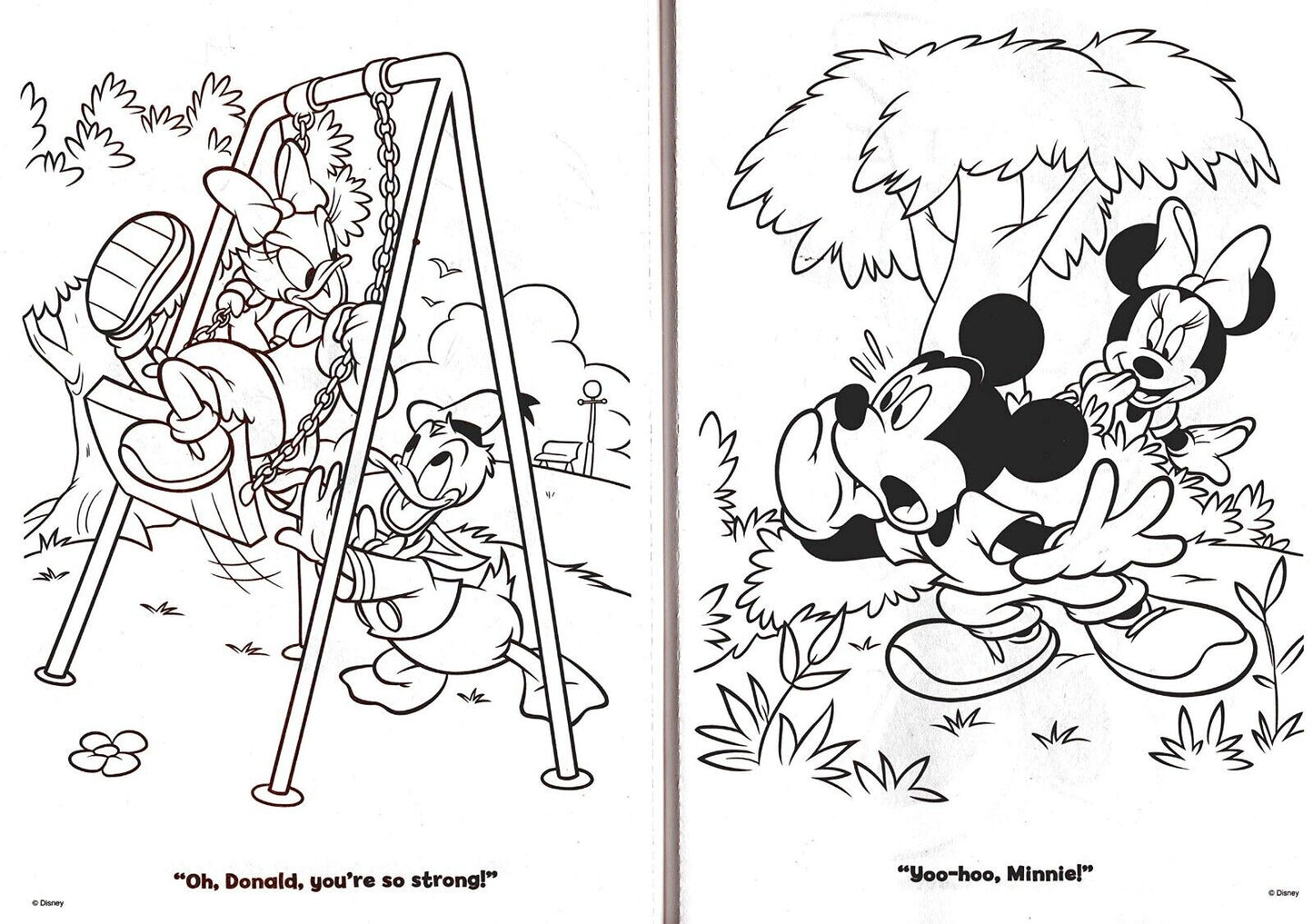 Disney Mickey Friends - Jumbo Coloring & Activity Book - Swing into Spring Set