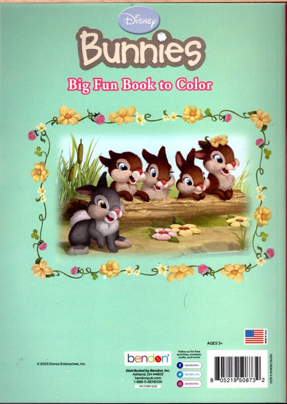 Disney Bannies - Big Fun Book to Color - Banny Fun