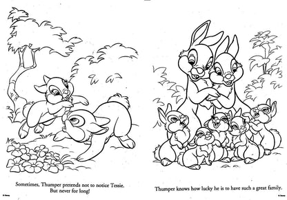 Disney Bannies - Jumbo Coloring & Activity Book - Easter Blooms