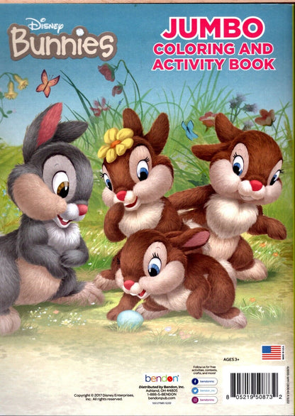 Disney Bannies - Jumbo Coloring & Activity Book - Easter Blooms