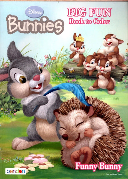 Disney Bannies - Big Fun Book to Color - Funny Bunny