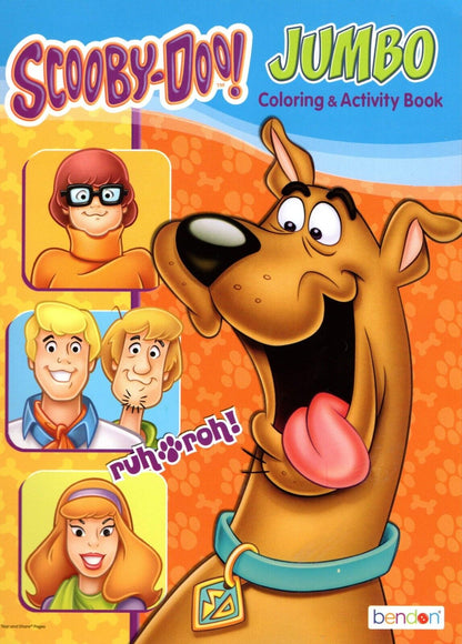 Scooby - Doo! - Jumbo Coloring & Activity Book - Ruh-Roh!