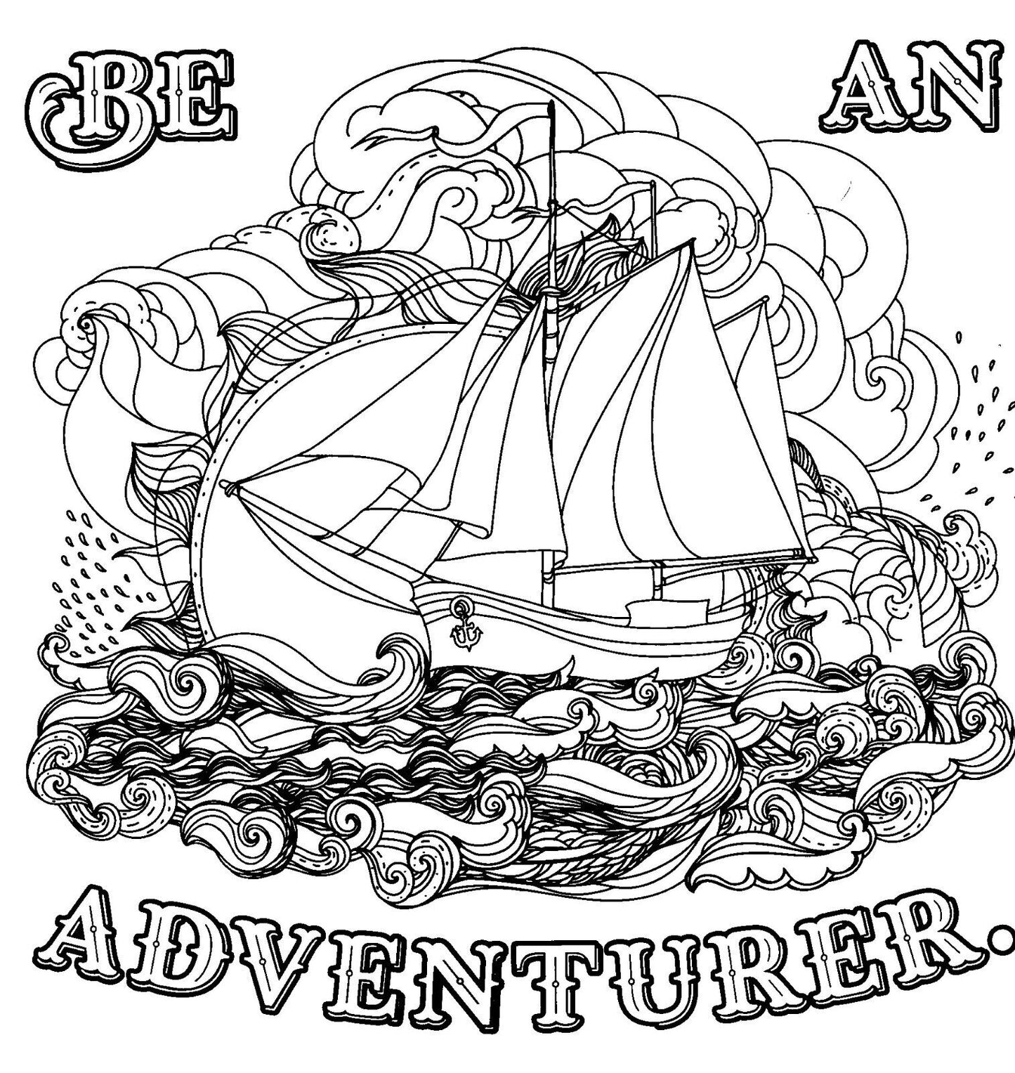 Get Out there! - A Coloring Books to Inspire Explorers