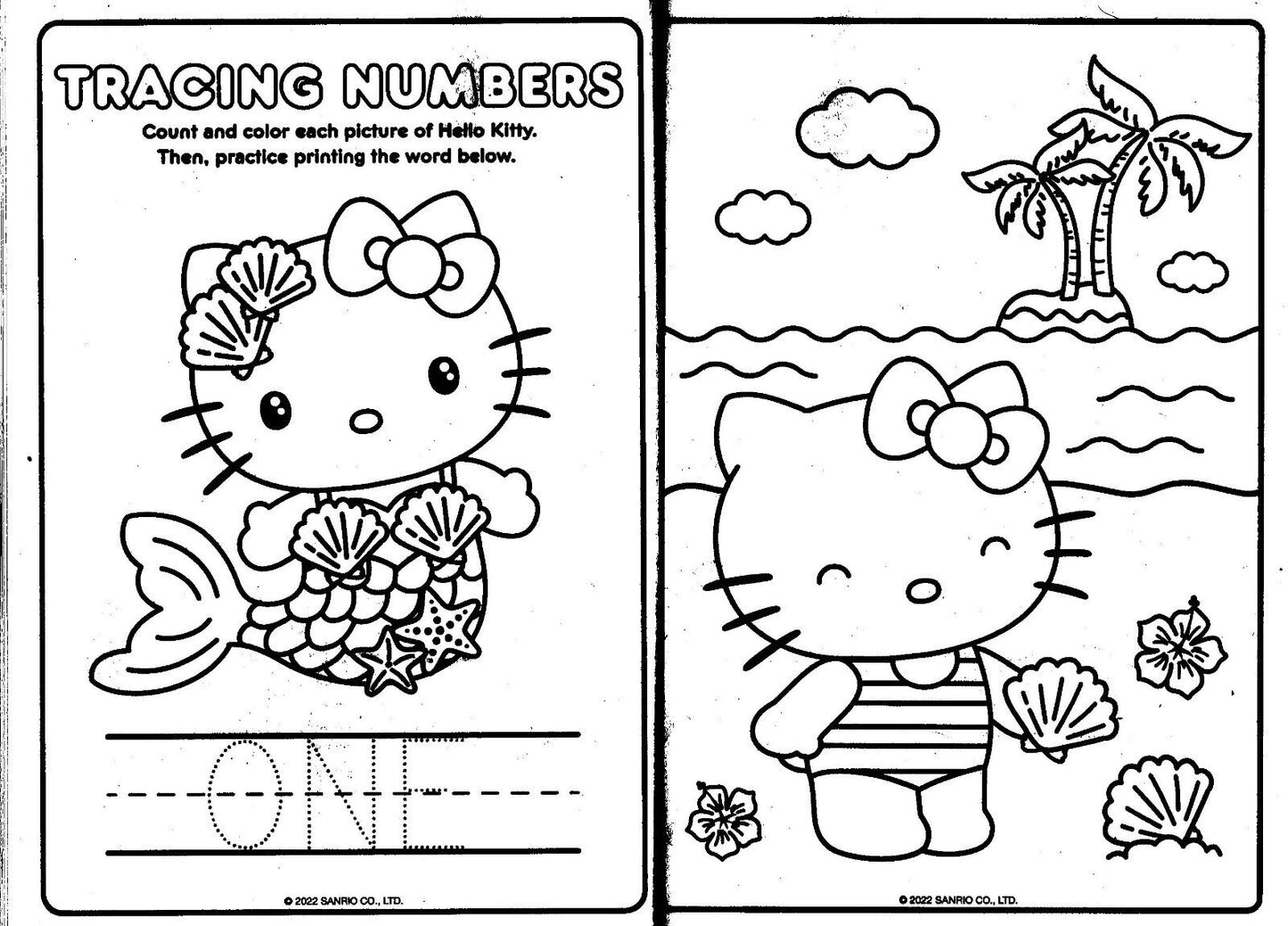 Hello Kitty - Jumbo Coloring & Activity Book