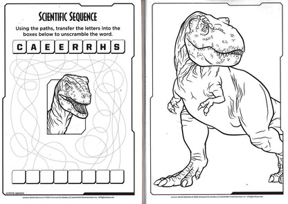 Jurassic World - Jumbo Coloring & Activity Book v2