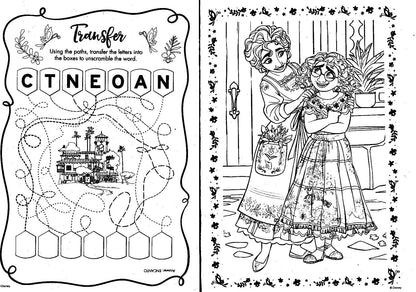 Disney Encanto - Jumbo Coloring & Activity Book Book 80 pages (Set of 2 Books)