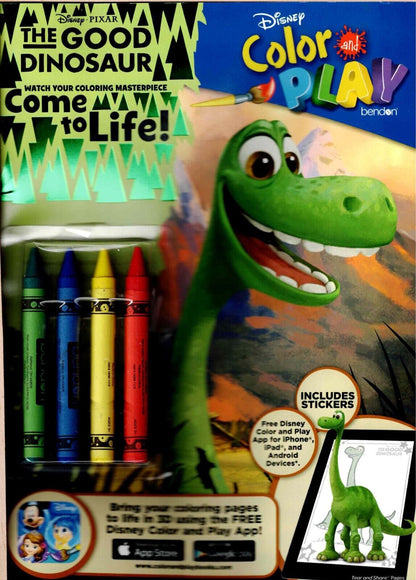 The Good Dinosaur - Coloring & Activity Book - Color and Play