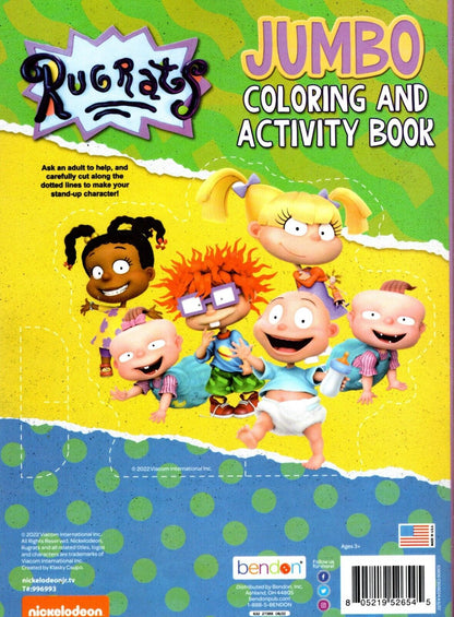 Rugrats - Jumbo Retro Coloring & Activity Book