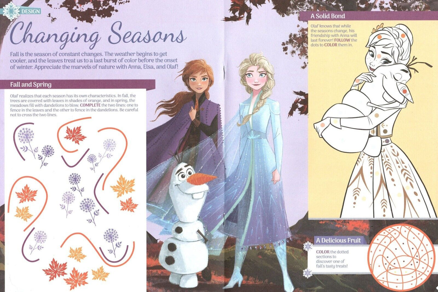 Disney Frozen - The Official Magazine - Coloring & Activity Book vol.1-2