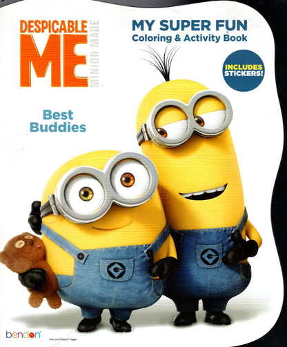 Despicable Me - My super Fun - Coloring & Activity Book Includes Stickers