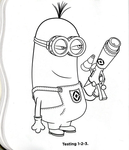 Despicable Me - My super Fun - Coloring & Activity Book Includes Stickers