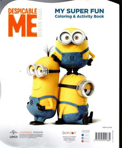 Despicable Me - My super Fun - Coloring & Activity Book Includes Stickers