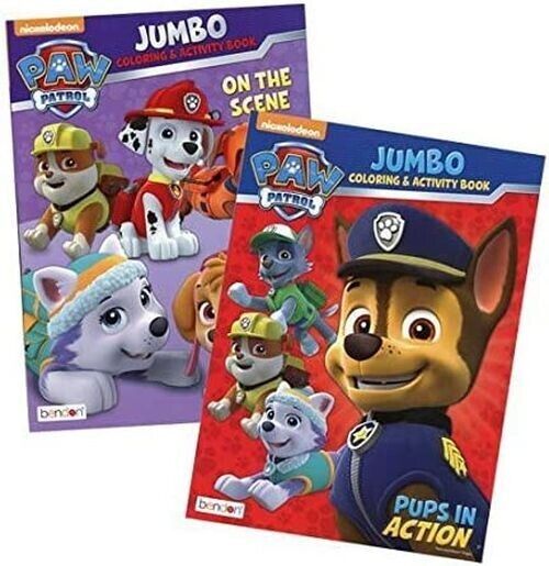 Jumbo Paw Patrol Coloring Book by UPD