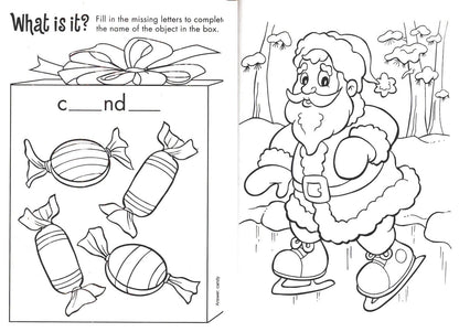 Making a List, Santa's Here, Giant Color and Toy Parade - Giant Coloring Book