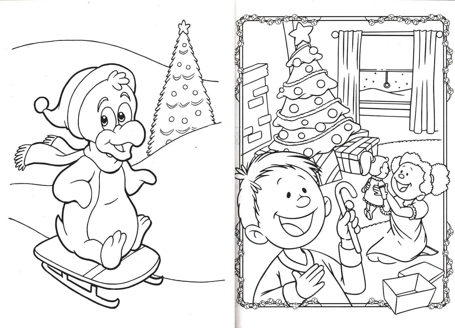 Making a List, Santa's Here, Giant Color and Toy Parade - Giant Coloring Book