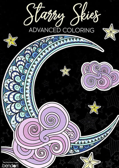 Starry Skies - Adult Coloring Books