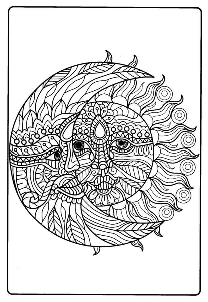 Starry Skies - Adult Coloring Books