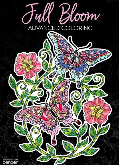 Full Bloom - Adult Coloring Books