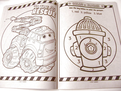 Tonka Chuck & Friends Jumbo Coloring & Activity Book ~ Chuck Haulin' Cover