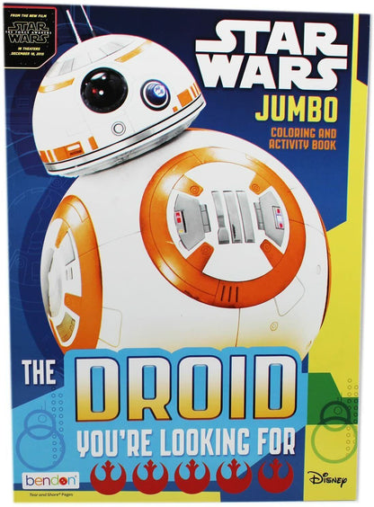 Star Wars Jumbo Coloring Book Set of 2