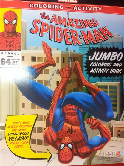 The Amazing Spiderman Jumbo Coloring and Activity Book