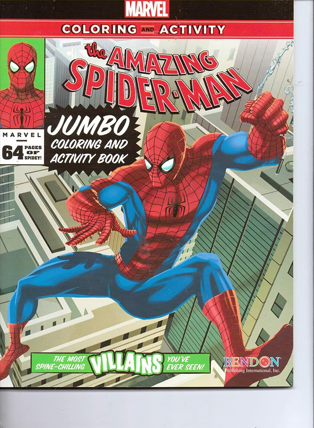 The Amazing Spiderman Jumbo Coloring and Activity Book