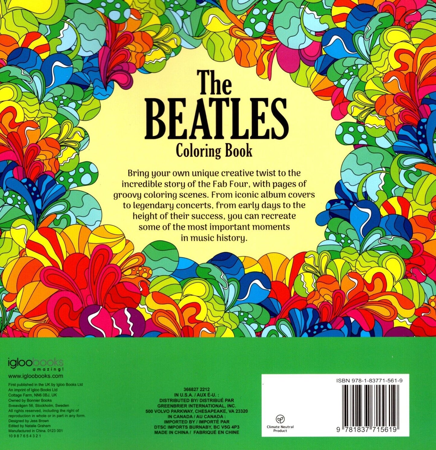 The Beatles - Coloring Book for Adults