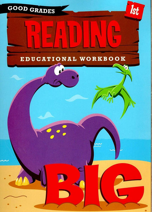 First Grade Educational Workbooks - Good Grades - Reading - v2