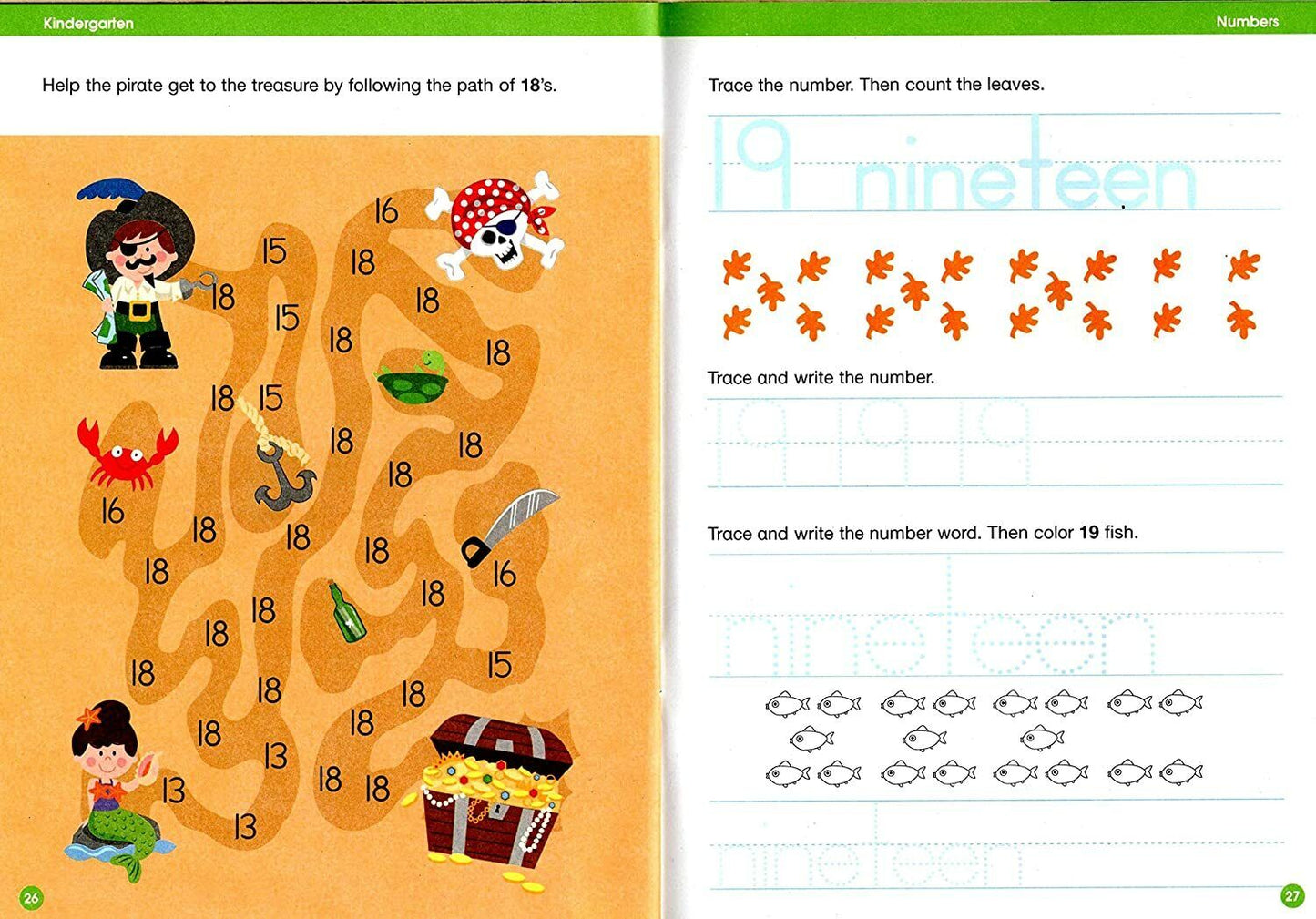 Good Grades Kindergarten Educational Workbooks Numbers - v2