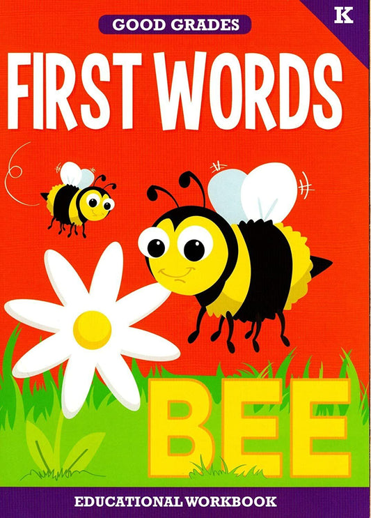 Good Grades Kindergarten Educational Workbooks First Words - v2