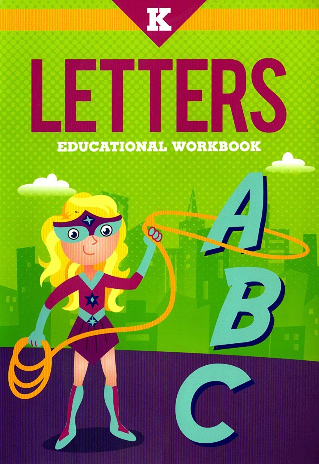 Good Grades Kindergarten Educational Workbooks Letters - v2