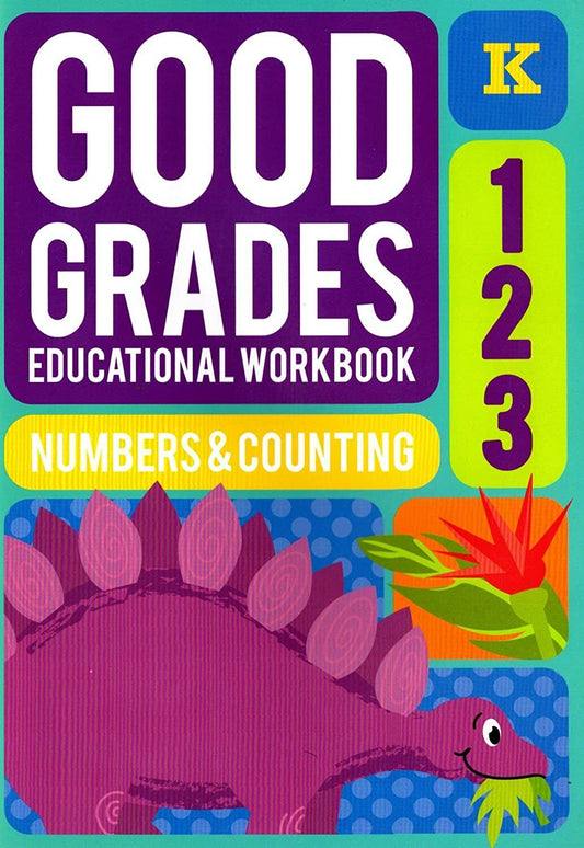 Good Grades Kindergarten Educational Workbooks Numbers & Counting