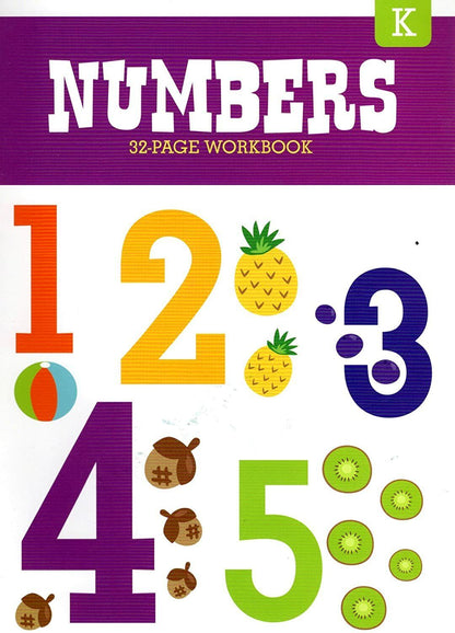 Educational Workbooks Kindergarten - Numbers