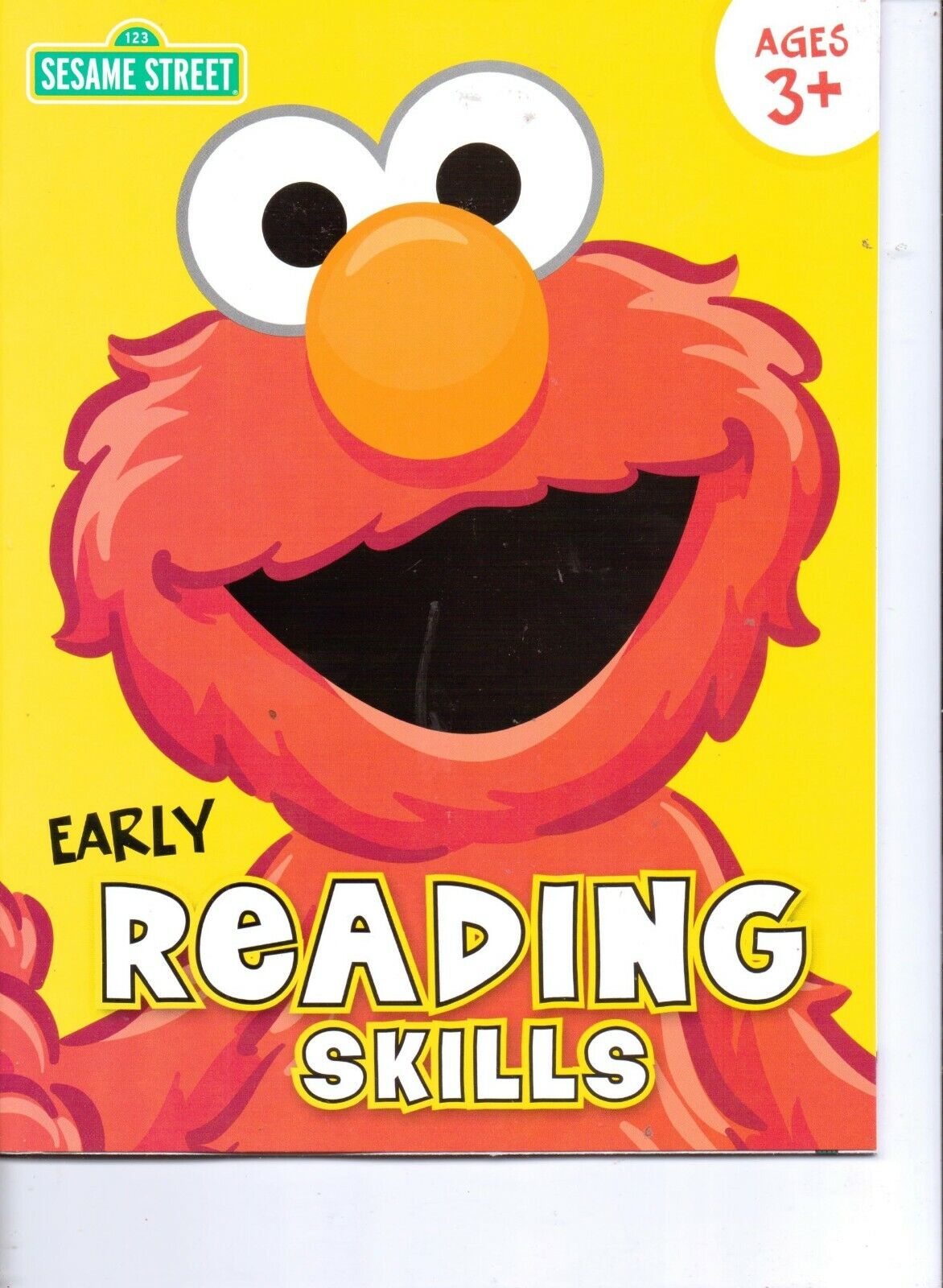 Sesame Street Early Reading Skills Educational Workbook