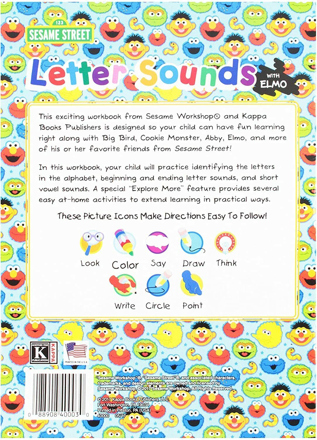 Letter Sounds Workbook