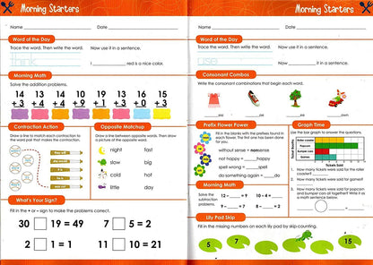 Educational Workbooks First Grade - Morning Starters