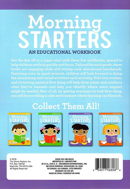 Educational Workbooks First Grade - Morning Starters