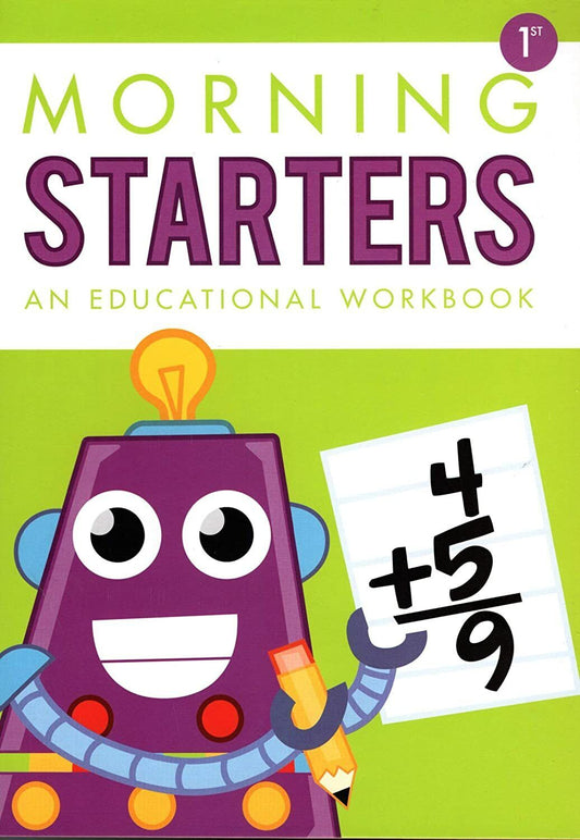 First Grade - Morning Starters Educational Workbooks -v4