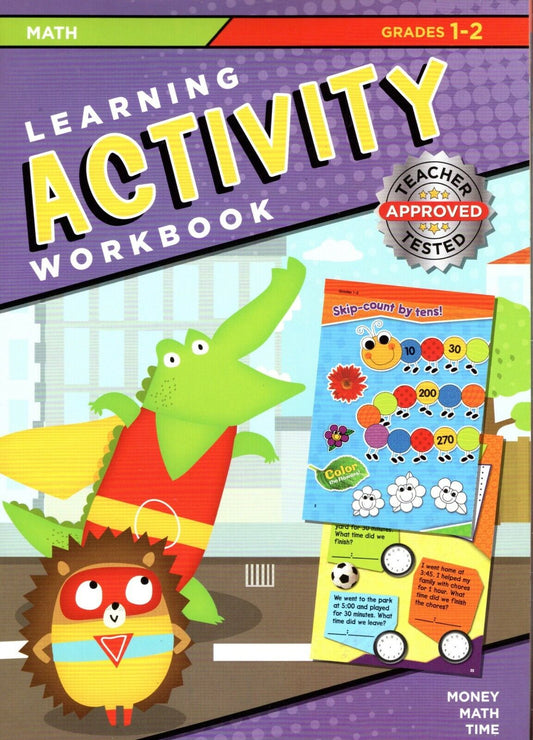 Learning Activity Workbook - Math Grades K 1-2 - Money Math Time