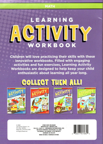 Learning Activity Workbook - Math Grades K 1-2 - Money Math Time