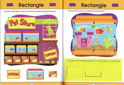 PRE-K & Kindergarten - Morning Starters Educational Workbooks - Set of 2 Books