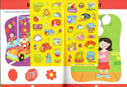 PRE-K & Kindergarten - Morning Starters Educational Workbooks - Set of 2 Books