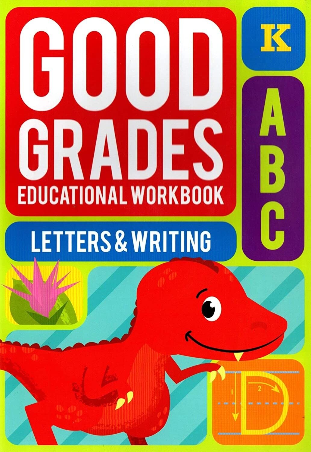 Good Grades Kindergarten Educational Workbooks Letters & Writing - v4 (Assorted)