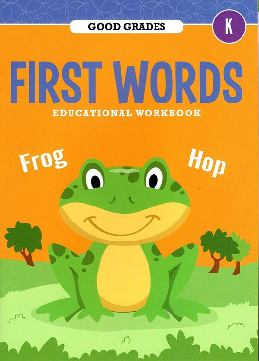 Good Grades Kindergarten Educational Workbooks First Words - v4