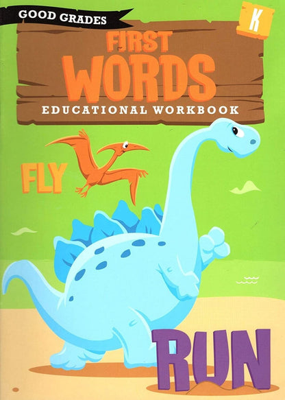 Good Grades Kindergarten Educational Workbooks First Words - v4