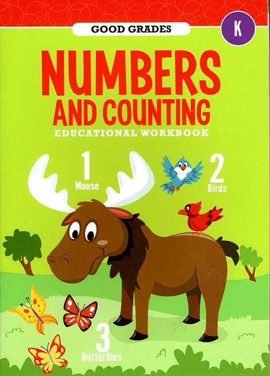 Good Grades Kindergarten Educational Workbooks Numbers & Counting - v4