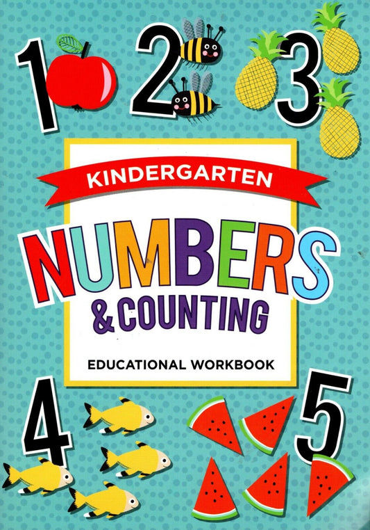 Good Grades Kindergarten Educational Workbooks Numbers & Counting - v5