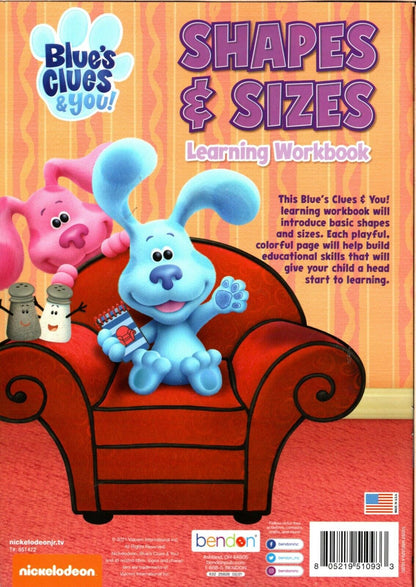 Educational Workbooks - Nickelodeon Blue`s Clues & you! Learning Workbook